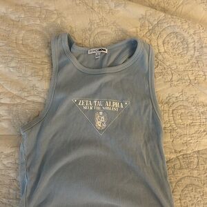 Fashion Nova Kids Light Blue Tank Top